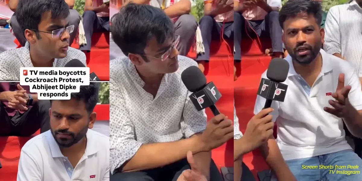 Indian Media’s Criminal Complicity Exposed: Blackout on 4th Day of Cockroach Janta Party Protest at Jantar Mantar