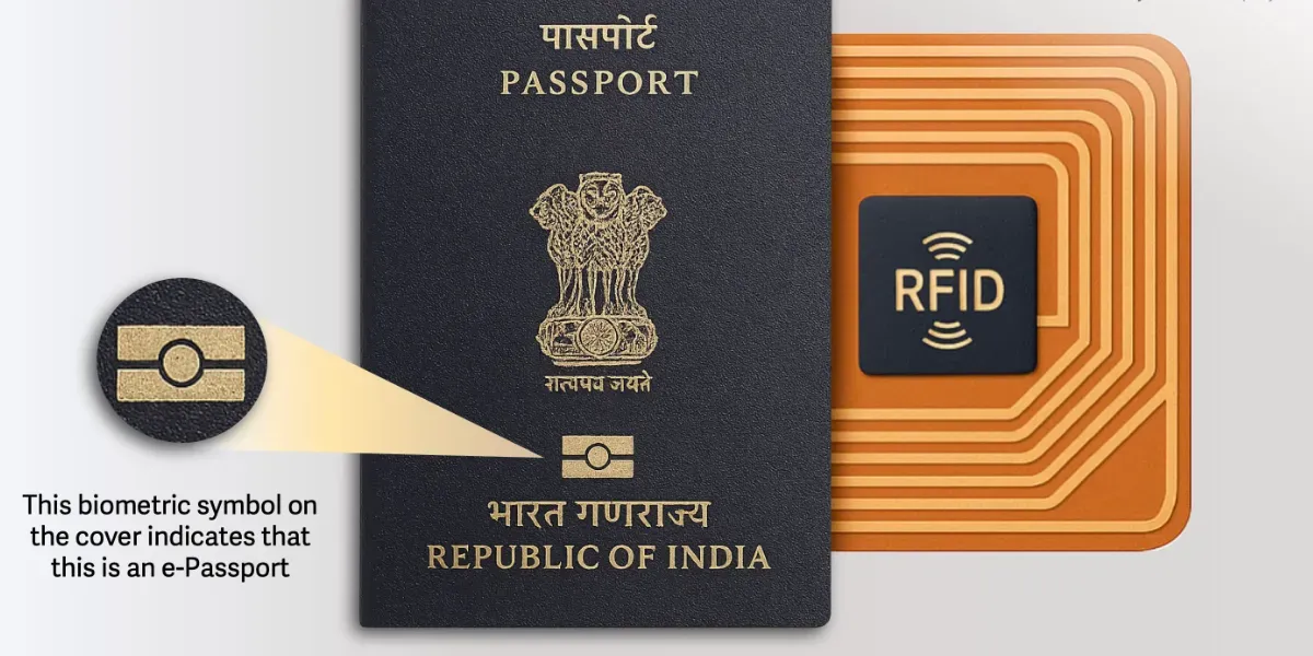 How to Identify Your Indian Passport is an E-Pasport 