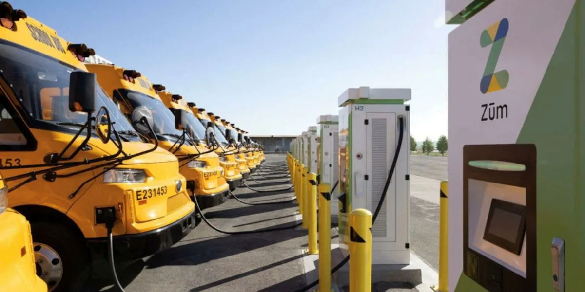 Electric School Buses Strengthen US Power Grids During Summer Heatwaves With V2G