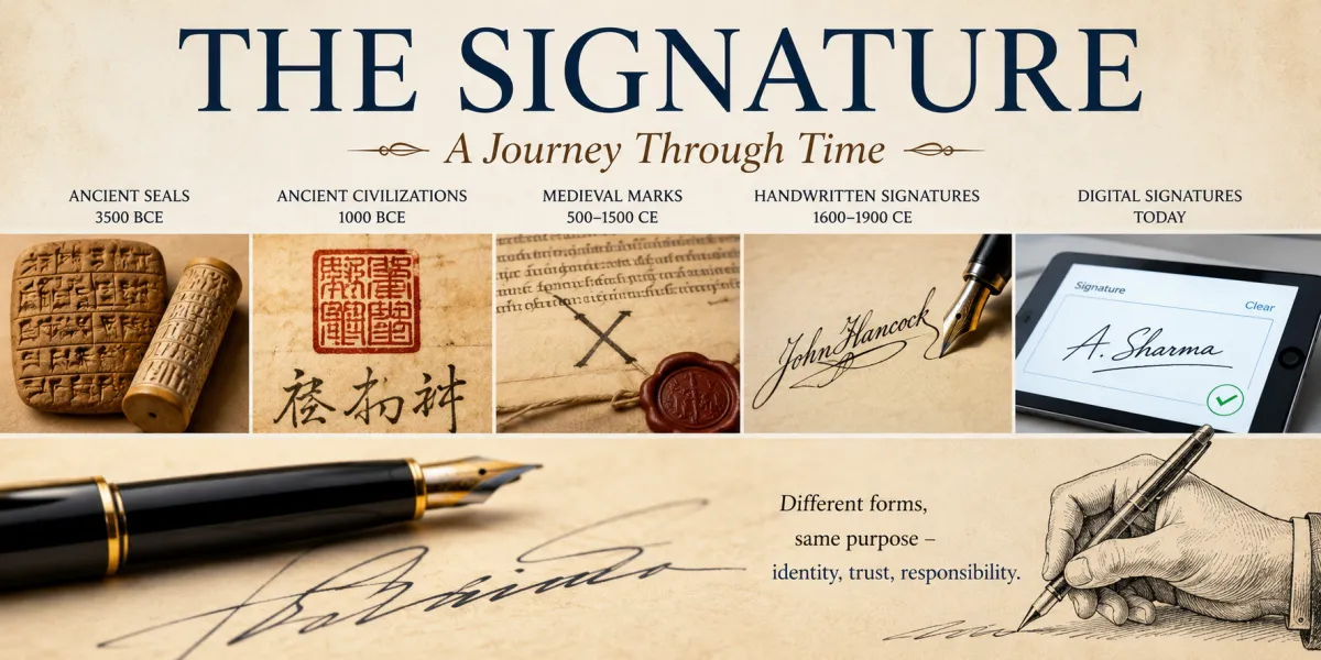 The Signature: Its Origin, Evolution, and Importance Through the Ages