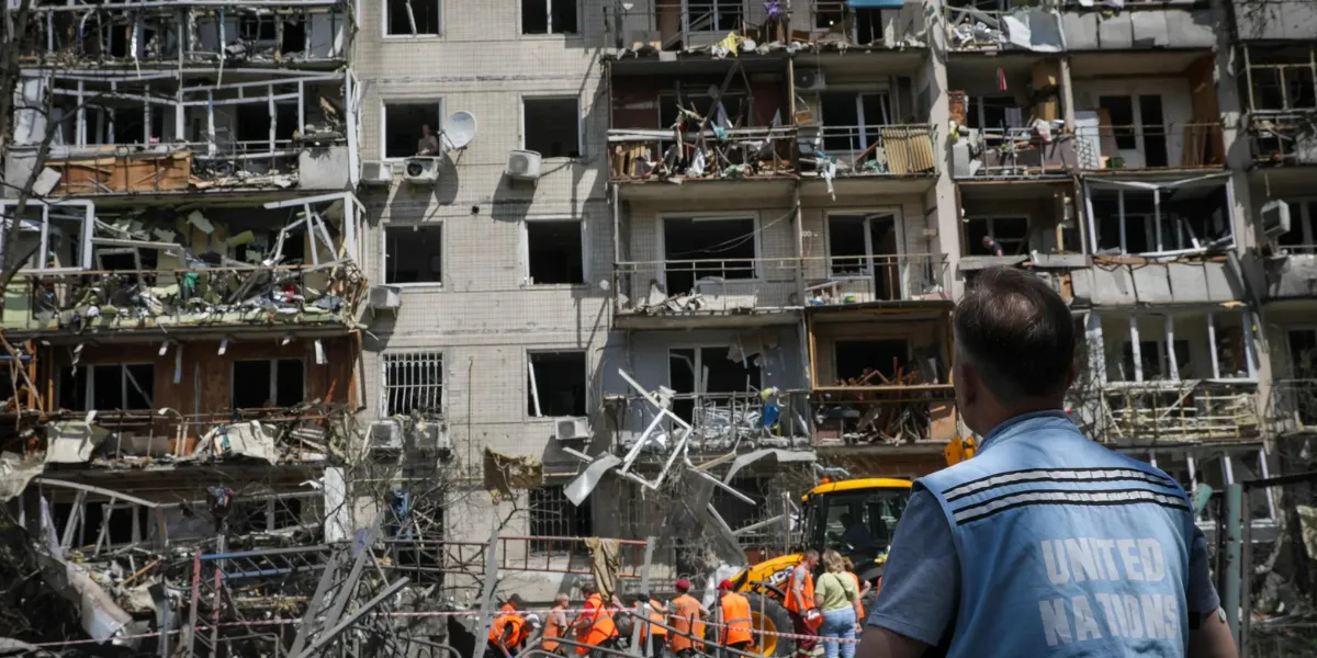 Deadly Strike Hits Kyiv as Civilian Death Toll Rises to 21