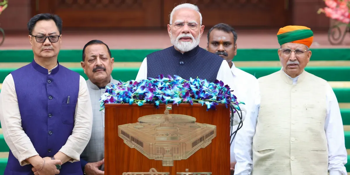 India | Opposition Rocks Monsoon Session Over NEET & CJP; Demands Pradhan Resignation as PM Modi Skips House