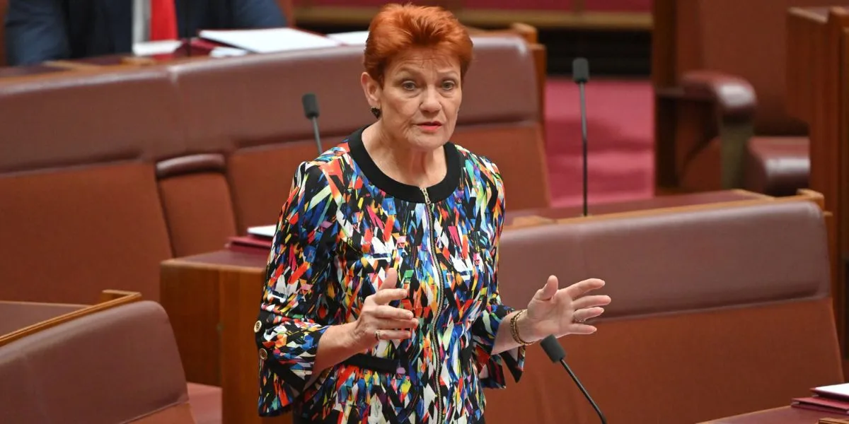 Pauline Hanson Sparks Debate After Defending Undisclosed Europe Trip Funding Details
