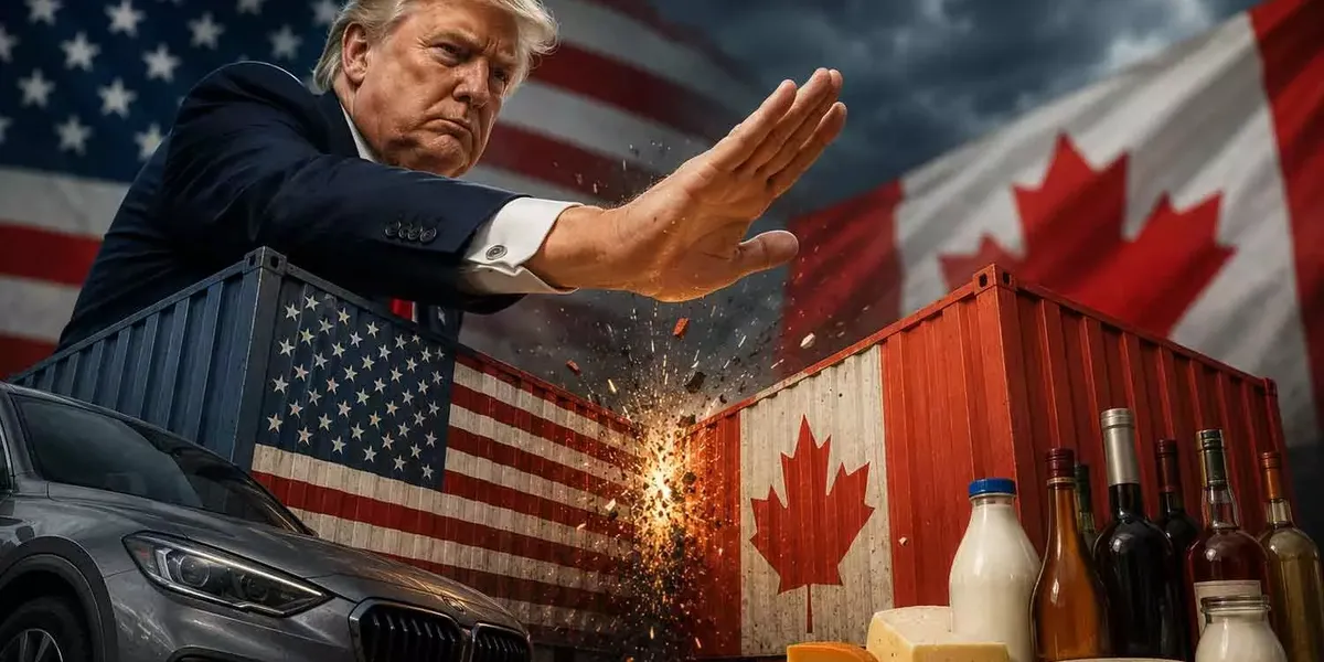 Canada Today | Trump Slaps 50% Tariffs On Wine, Autos, Dairy; Ottawa Weighs Response; Missing Calgary Boy Sparks Amber Alert Debate