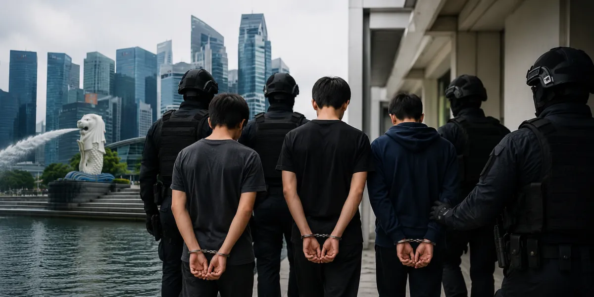 Singapore Security Forces Detain Three Youths Over Alleged Terror Conspiracy Investigation