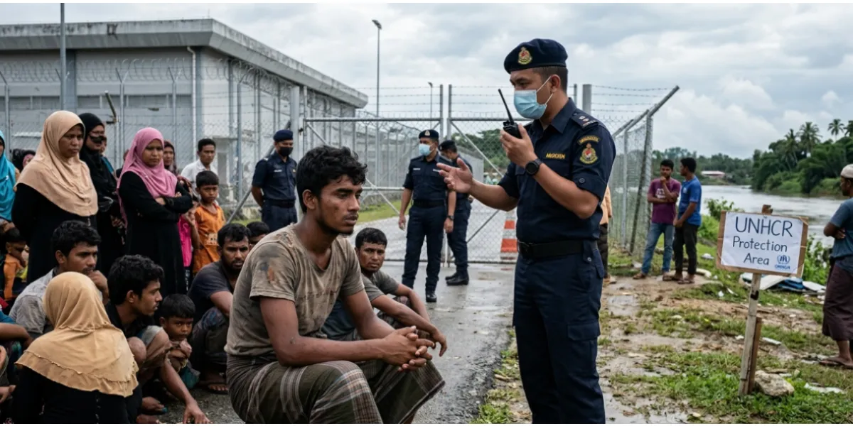 Malaysia Detains Rohingya Refugees Amid Rising Tensions And UNHCR Protection Requests