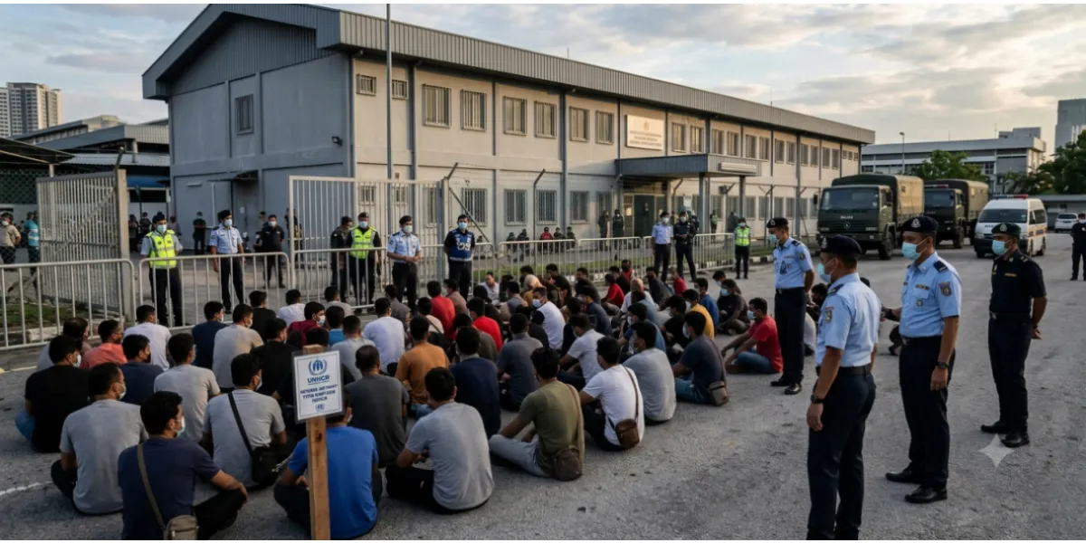 Malaysia Reviews UNHCR Operations After Rohingya Refugees Detained In Kuala Lumpur