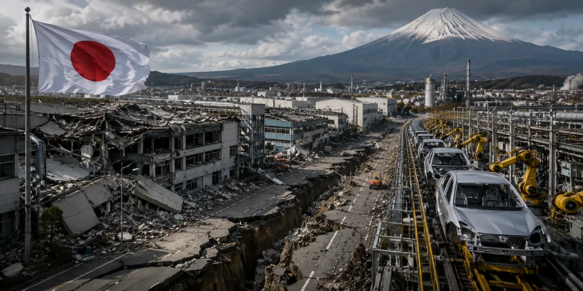 Powerful Japan Earthquake Forces Factory Shutdowns, Threatening Global Supply Chain Stability Today