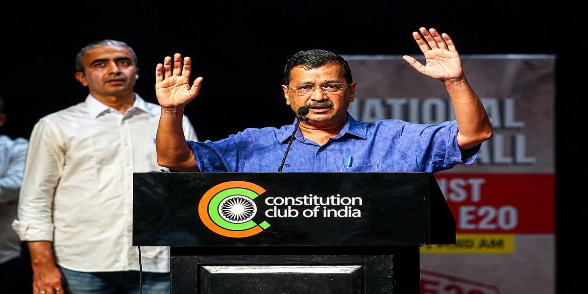 E20 Fuel Row Explodes: Kejriwal to March on PM Modi's House Aug 4 — Is It Trump's Trade Deal or Gadkari's Sons Cashing In?