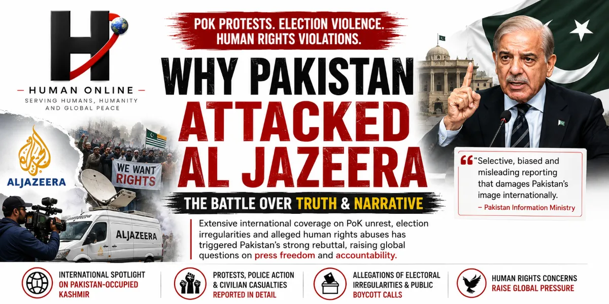 Why Pakistan's Clash With Al Jazeera Matters: The Global Battle Over PoK, Human Rights, and the Power of International Media