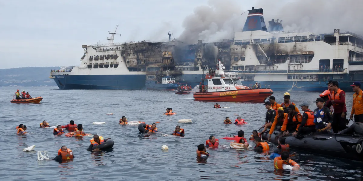 Indonesia Ferry Disaster Leaves Five Dead While Rescue Efforts Save Hundreds Safely