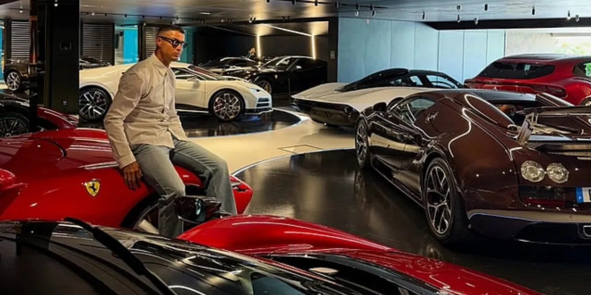 Cristiano Ronaldo Showcases Incredible Hypercar Garage Packed With Million-Dollar Luxury Vehicles