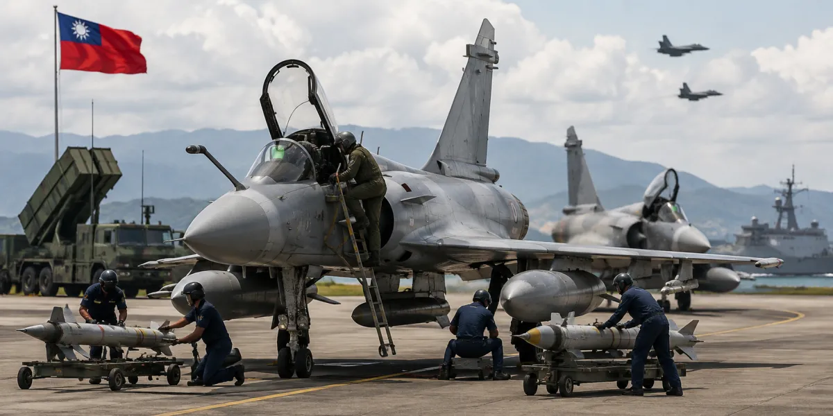 Taiwan Tests Mirage Jets Amid Escalating China Tensions During War Games Today