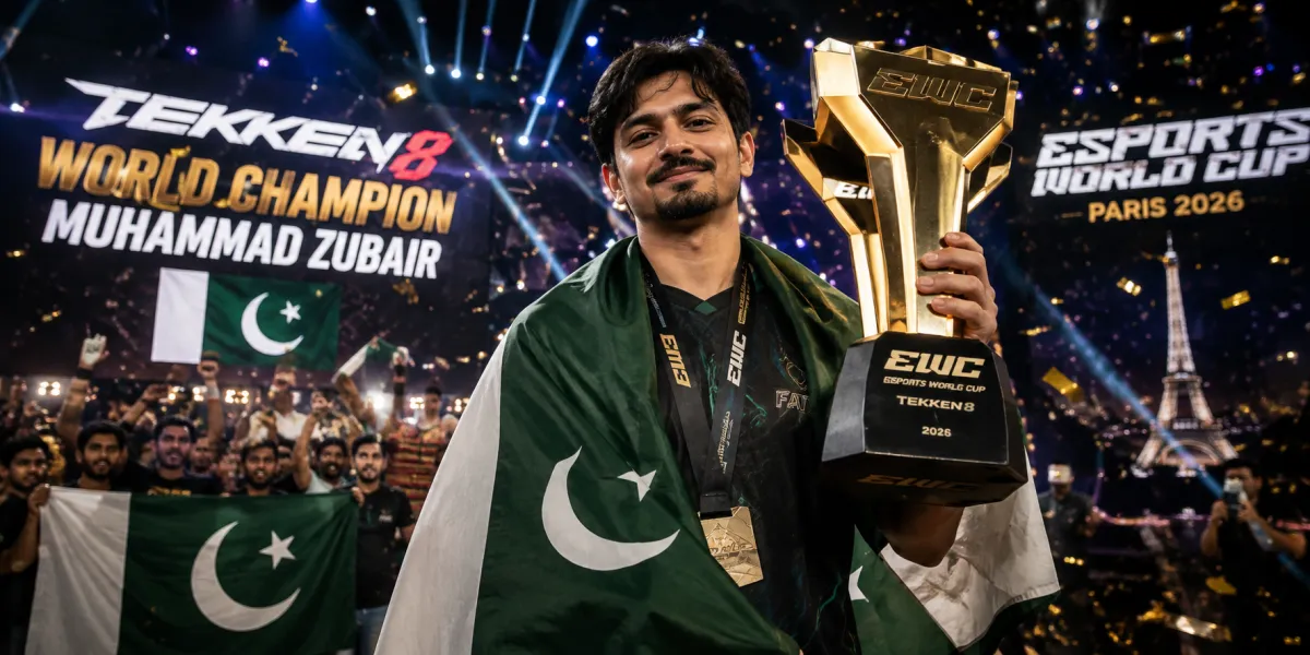 Pakistan Celebrates As Muhammad Zubair Wins Tekken 8 World Championship