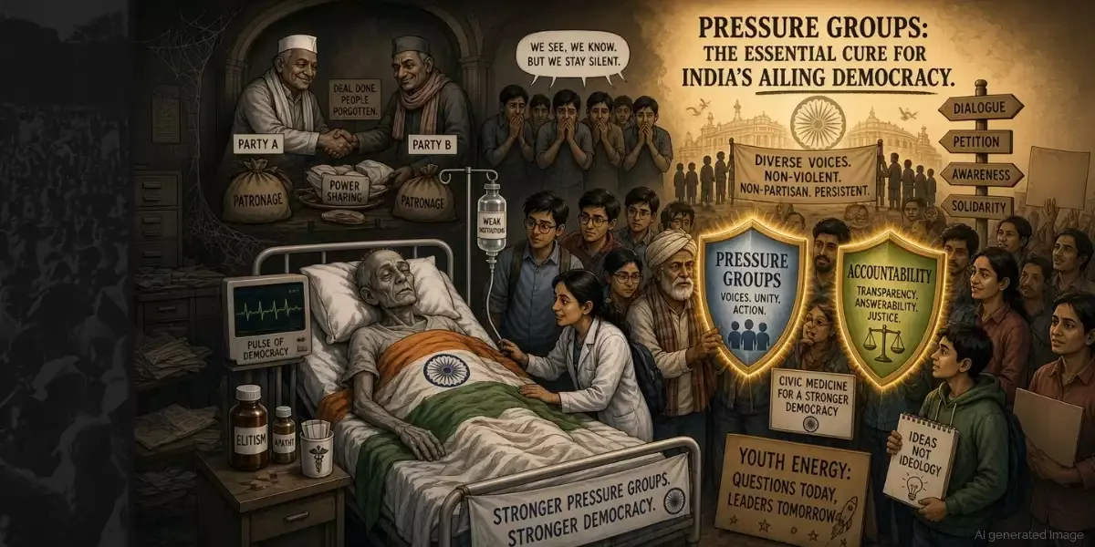 Pressure Groups: The Essential Cure for India’s Ailing Democracy