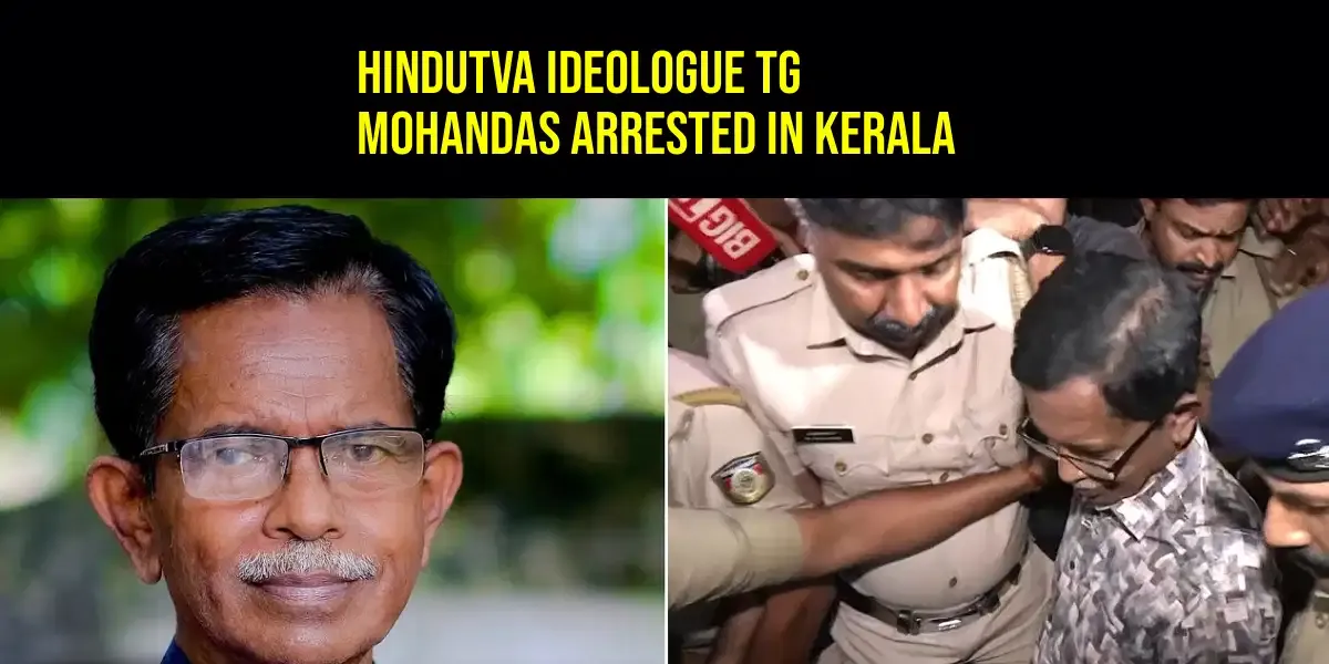 India | Hindutva Ideologue TG Mohandas Arrested Over Derogatory Remarks Against Women Protesters