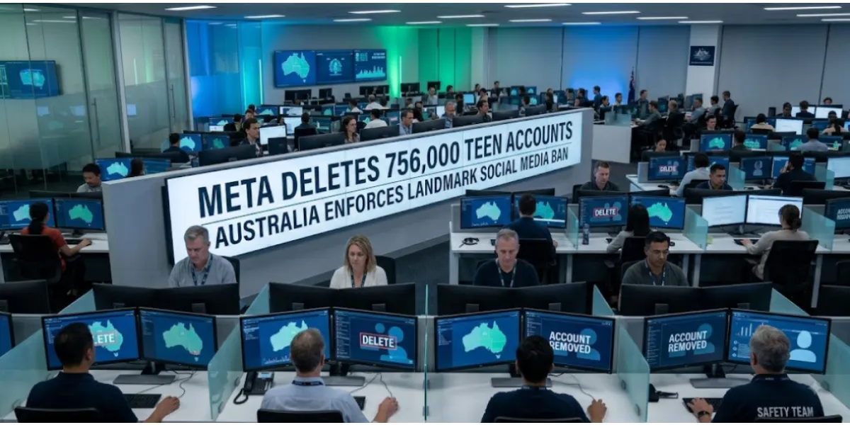 Meta Deletes 756,000 Teen Accounts As Australia Enforces Landmark Social Media Ban
