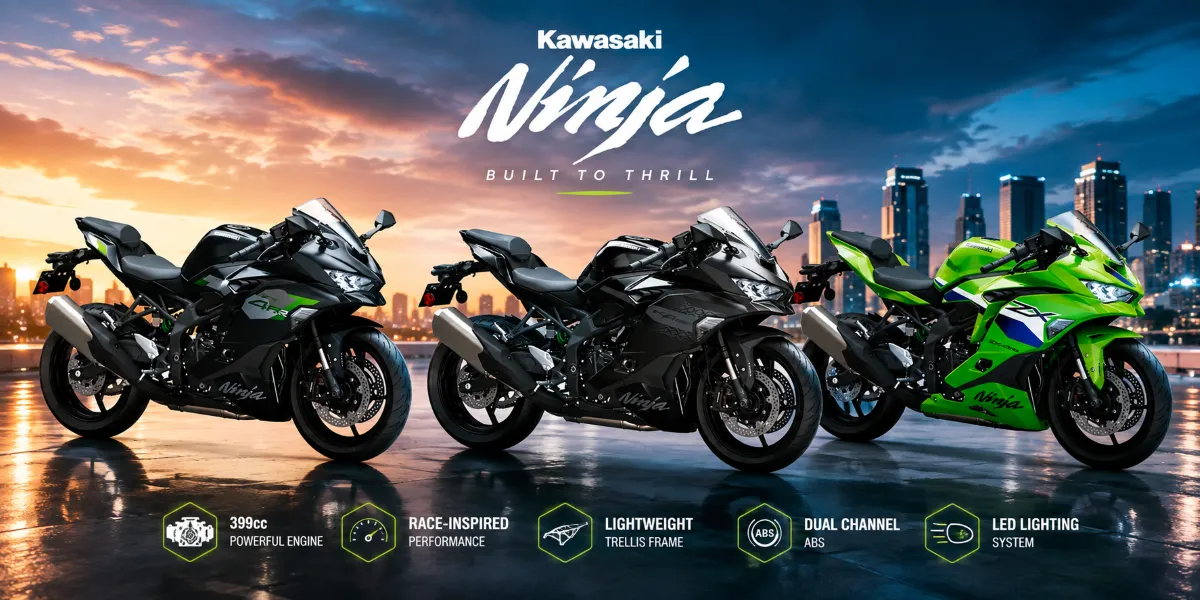 Kawasaki Ninja ZX-4RR 2026 Gets New Colours: Here’s What Has Changed in the High-Revving 399cc Supersport