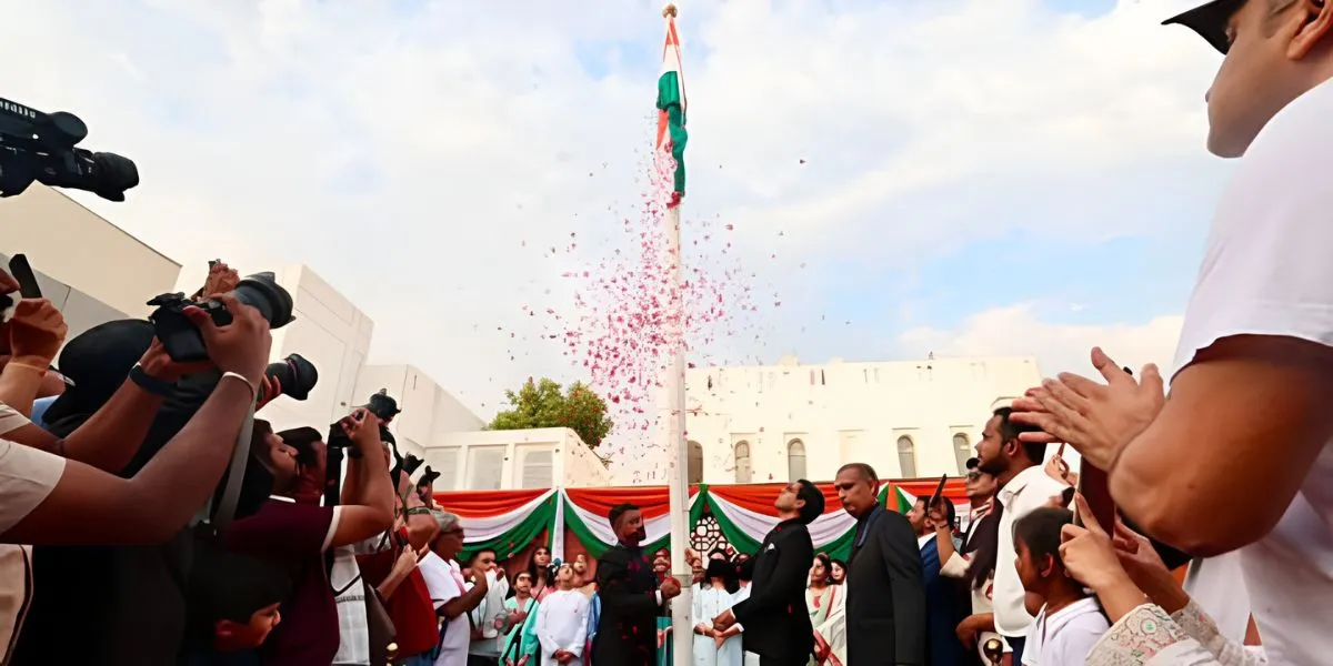 Indian Diaspora Turns UAE Tricolor As Record Crowds Celebrate Independence Day Together