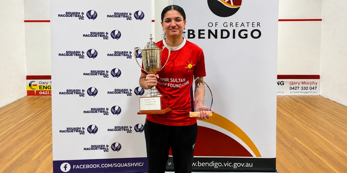 Rising Pakistan Squash Star Sana Bahadur Captures Coveted Australian Championship