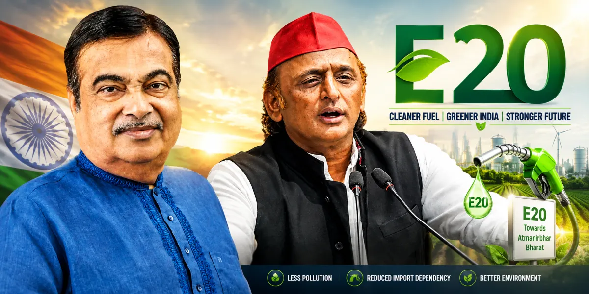 Akhilesh Yadav Attacks Centre Over E20 Petrol, Cites CEA’s E10 Push: Is India’s Ethanol Policy Ignoring Consumers?