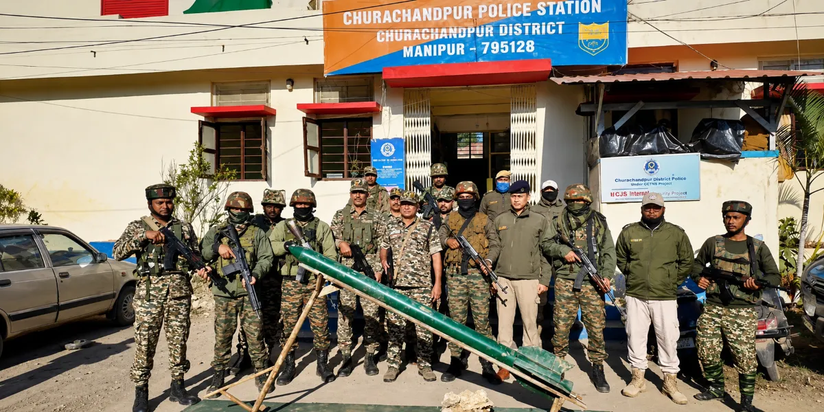 Rocket Launchers Linked to Manipur Terror Case Destroyed in Delhi: Army, Special Cell Conduct Controlled Disposal in Narela