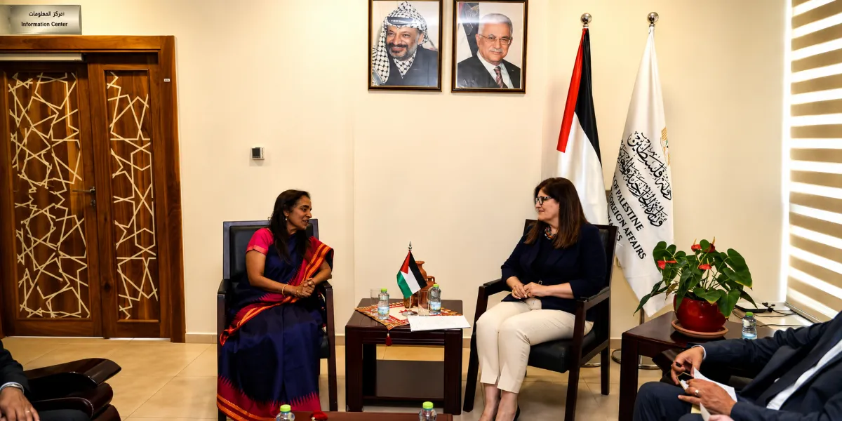 India Flags ‘Grave’ Gaza Crisis, Reaffirms Two-State Solution During Palestine Visit