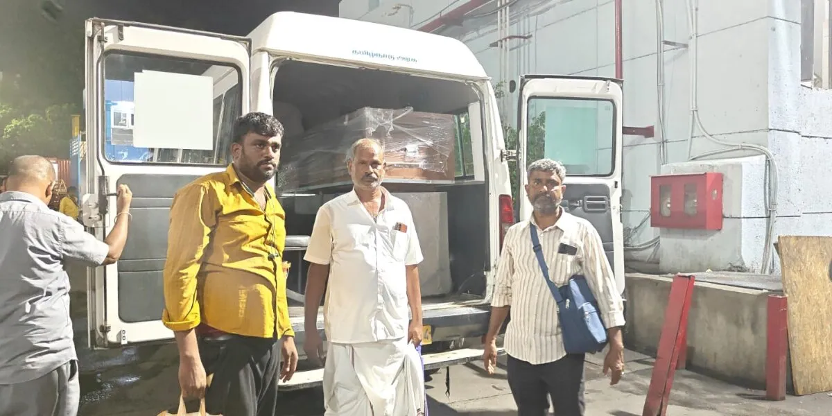 Tamil Worker Who Died in Najran Repatriated with A Collective Humanitarian Effort in Najran