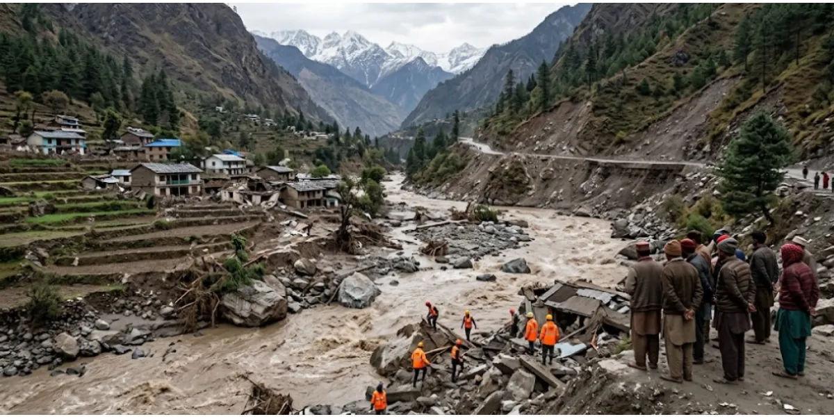 Deadly Himalayan Flood Reveals Growing Climate Risks In Mountain Regions