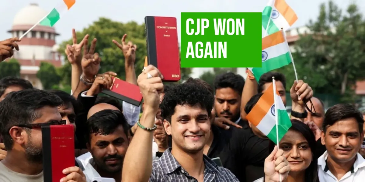 India | Supreme Court Quashes CJP Protest FIRs; September 5 Delhi March Called Off