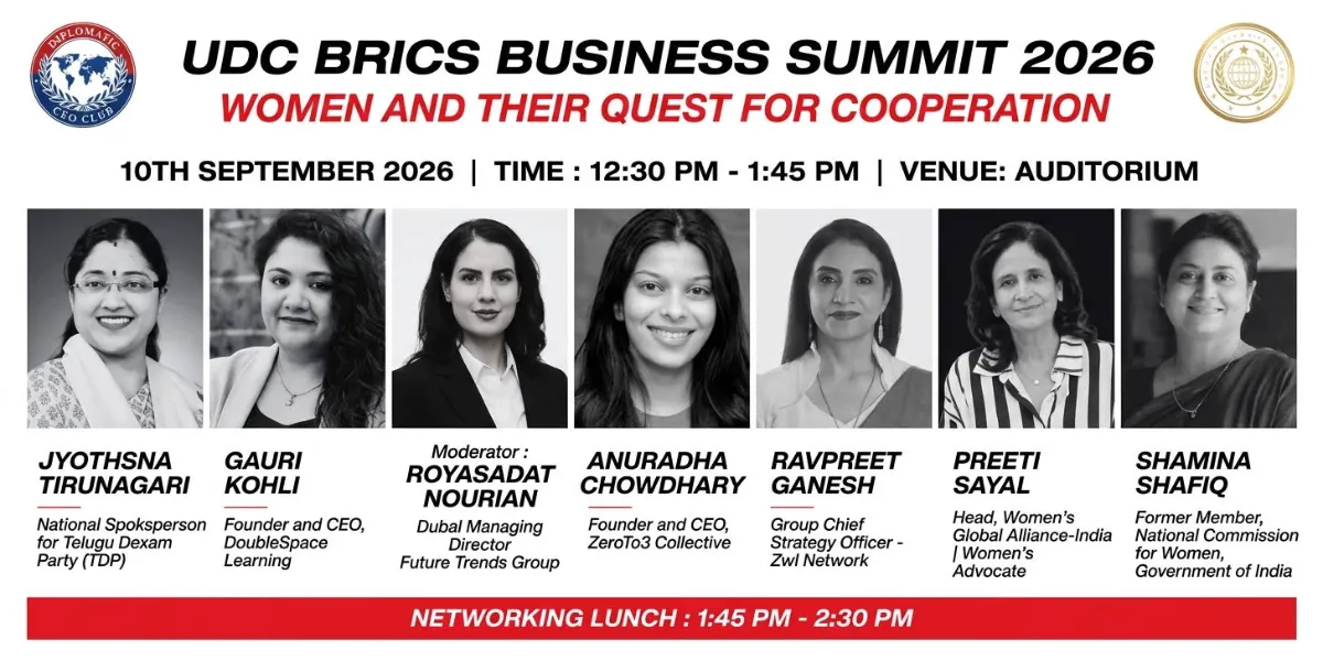  Women and Their Quest for Cooperation: The BRICS Summit Panel Redefining Who Leads Global Trade