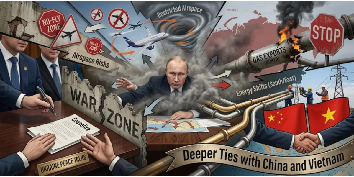 Russia Today | Ukraine Peace Talks, Aviation Risks, Energy Power And Asian Partnerships Shape Moscow’s Global Agenda