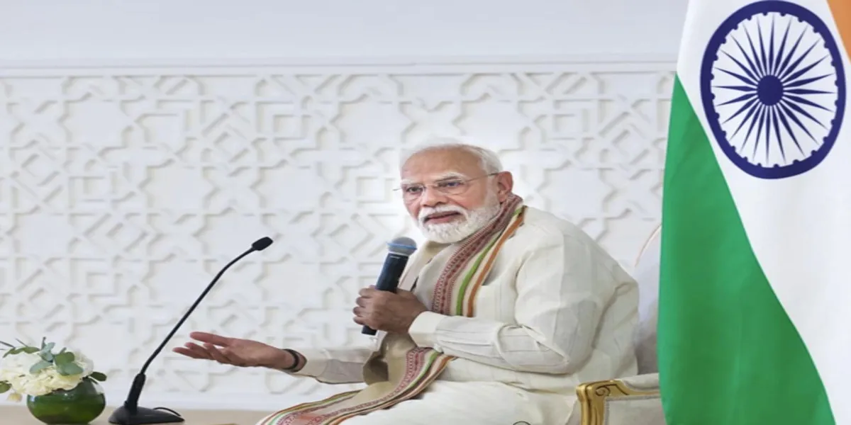 India Today | PM Modi Defends 7.8% Growth as  Heavy Rain & Rising Ganga Put India on Alert