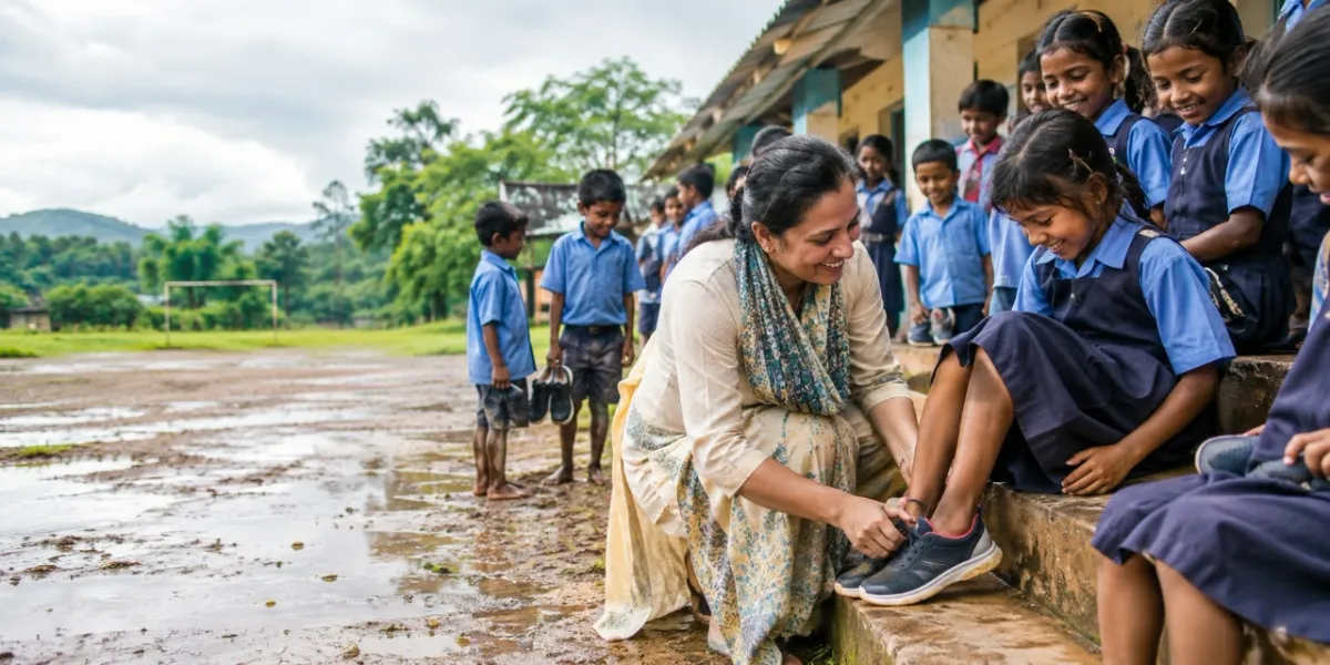 India | They Asked for Shoes: How a Simple Request from Tribal Children in Madhya Pradesh Became a Community Movement
