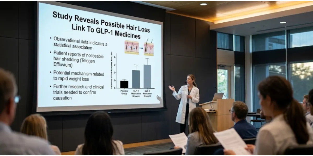 Study Reveals Possible Hair Loss Link To GLP-1 Medicines