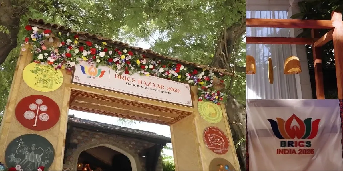  A World Under One Roof: Inside India's First-Ever BRICS Bazaar