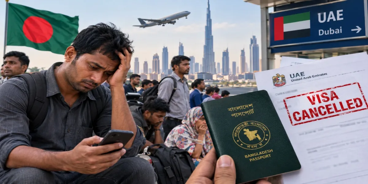 Bangladesh Today | UAE Visa Shock, Awami League Verdict & India Ties Dominate Headlines