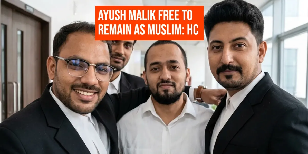 India | Ayush Malik Free to Choose His Faith: Allahabad HC