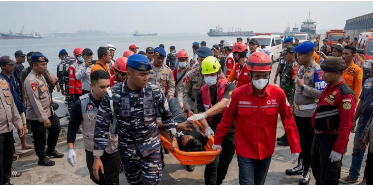 Indonesia Ferry Rescue: Divers Enter Sunken Vessel Amid Extreme Challenges