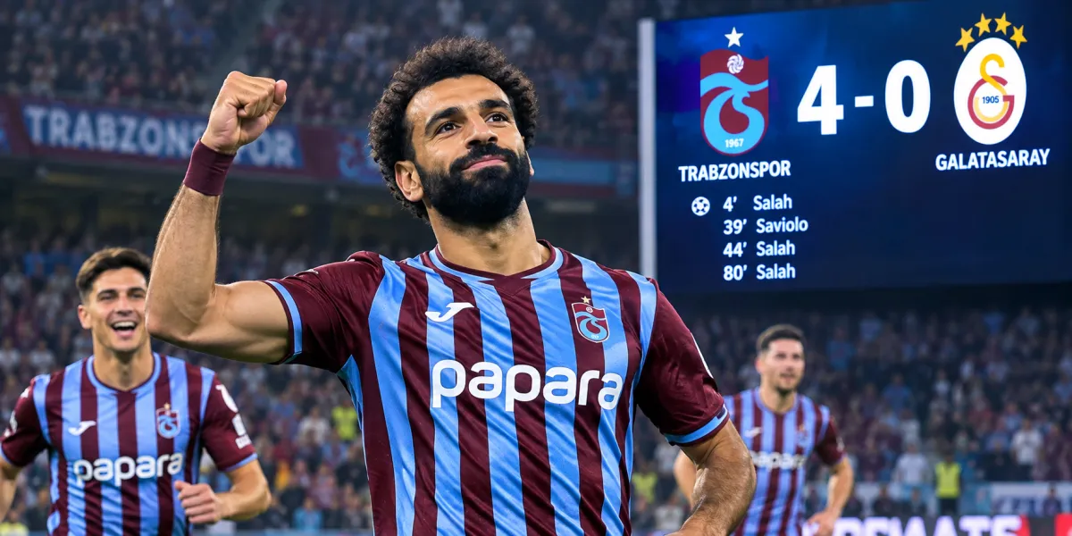 Mohamed Salah Hat-Trick Drives Trabzonspor To Massive Galatasaray Win