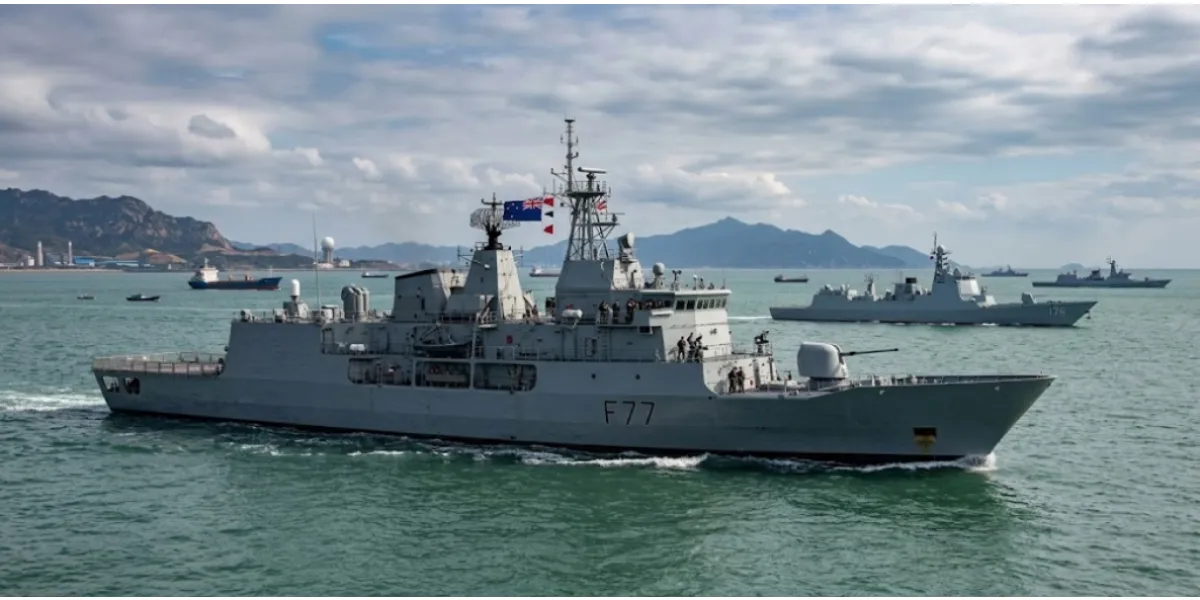 New Zealand Naval Ships Enter Taiwan Strait Amid Regional Tensions