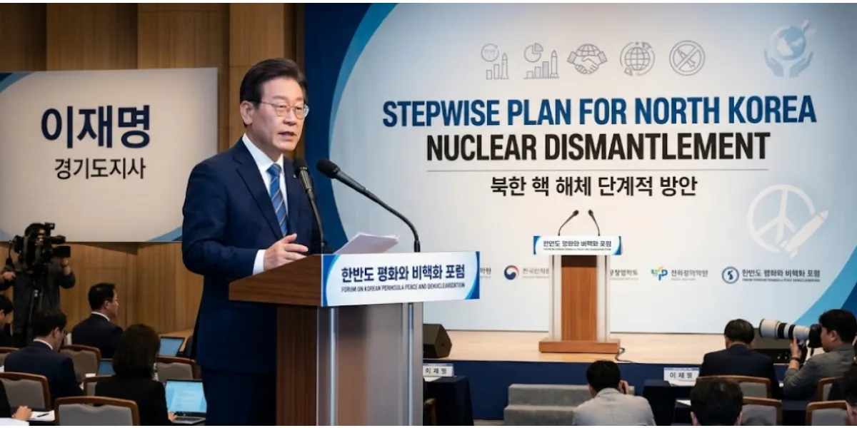 Lee Jae Myung Pushes Stepwise Plan For North Korea Nuclear Dismantlement