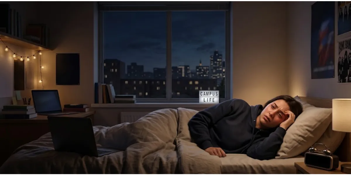 Struggling To Sleep At University? Experts Share Simple Solutions