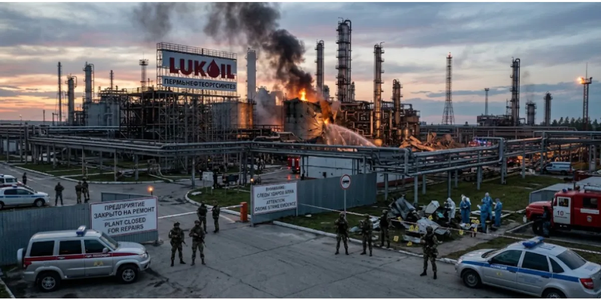Russia Today | Drone Attacks Disrupt Oil, Industry And Peace Efforts