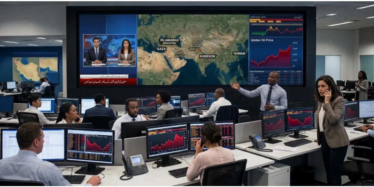 Global Markets Waver As Iran War Raises Fresh Oil Concerns