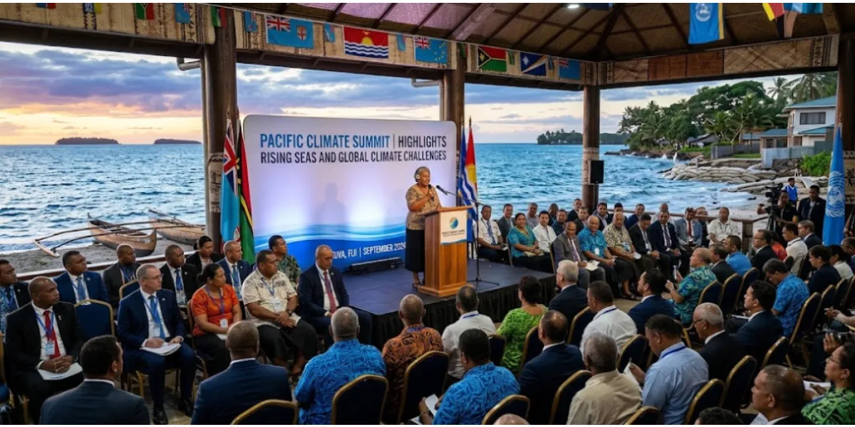 Pacific Climate Summit Highlights Rising Seas And Global Climate Challenges