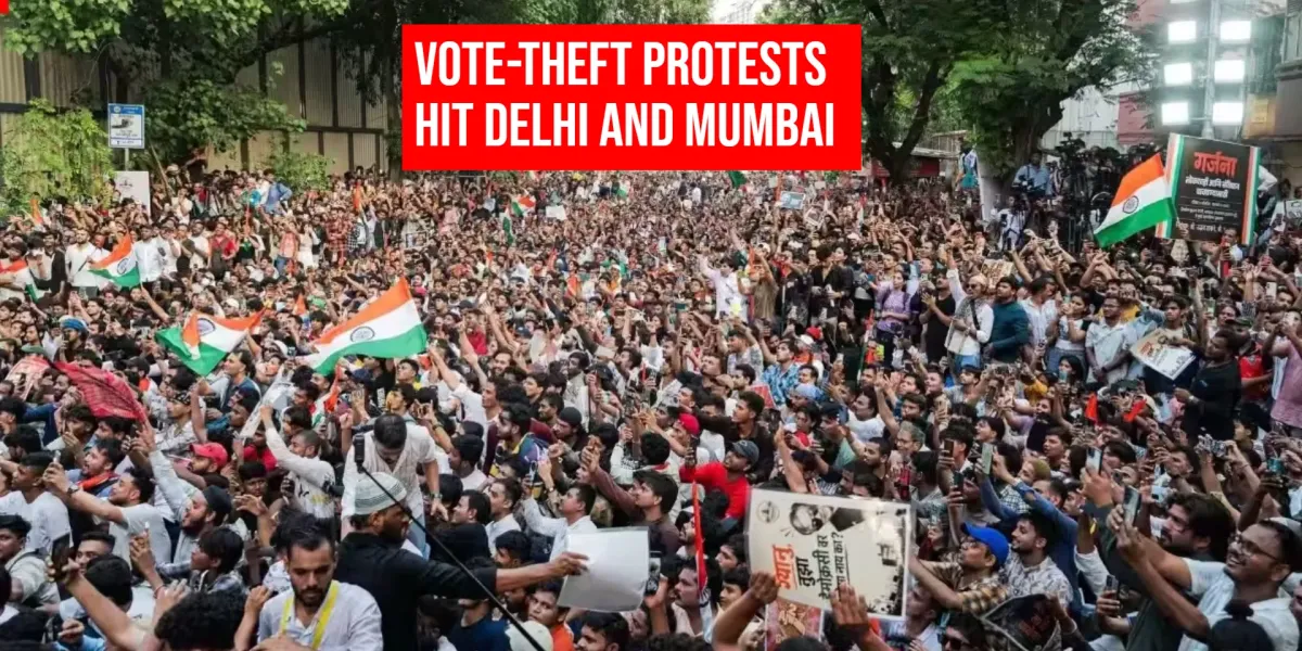 India | Vote-theft protests hit Delhi and Mumbai; hundreds detained, CEC told to quit