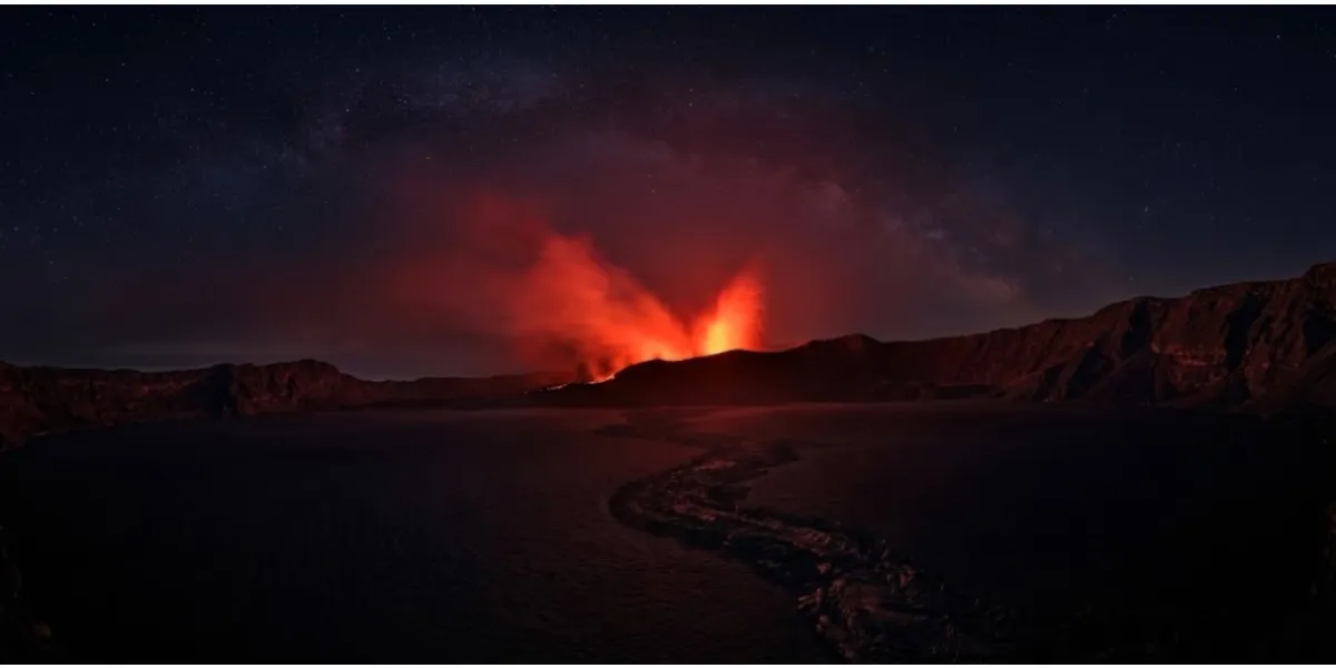 New Land Formations Emerge As Indonesia’s Anak Krakatau Continues Erupting