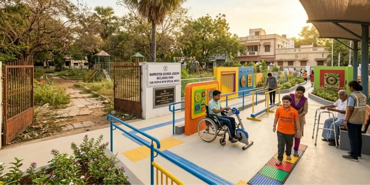 Madurai’s Abandoned Park Could Become a Place of Belonging for Nearly 3,000 People With Special Needs