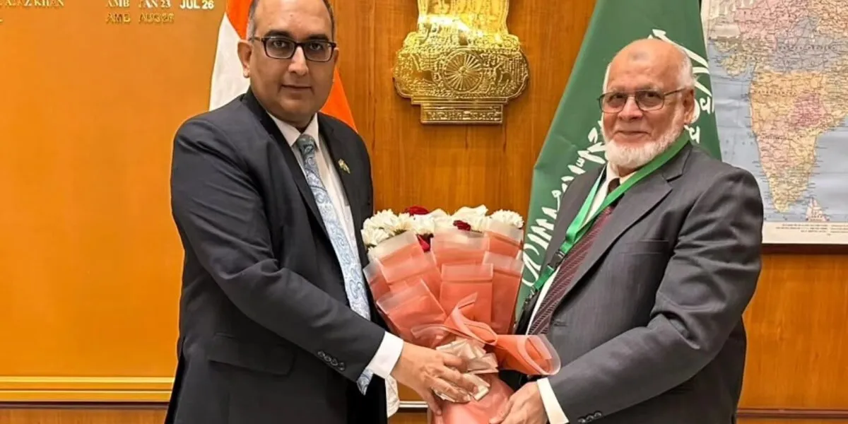Ambassador H.E Mr. Vipul to Grace Indian Higher Education & Career Fair 2026 in Riyadh